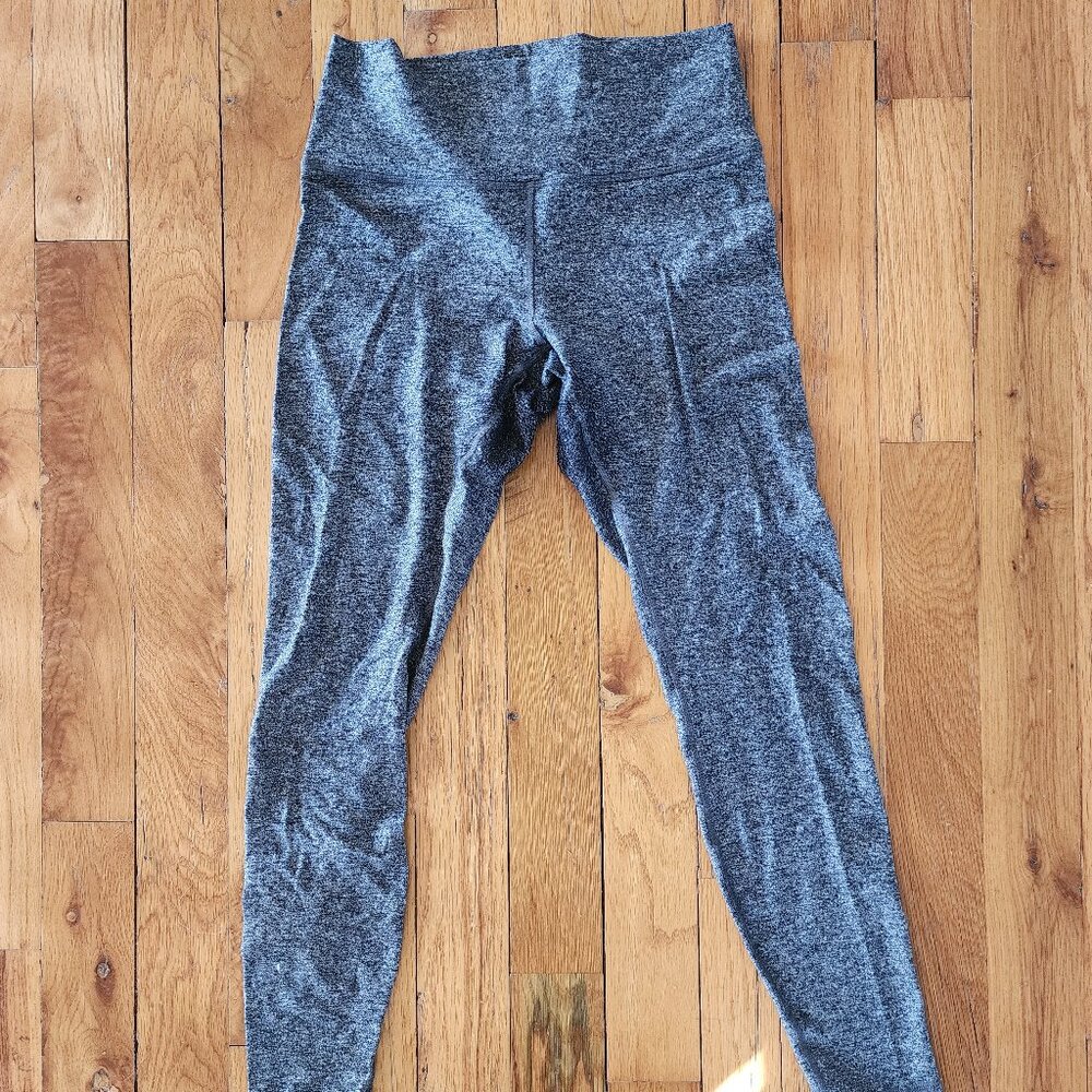 Lululemon Dark Heather Grey Align leggings size 12
